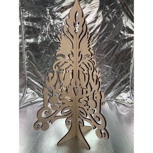 Wood Tree With Birds By Kate Forrester Crate & Barrel 2015 Decorative Cutout